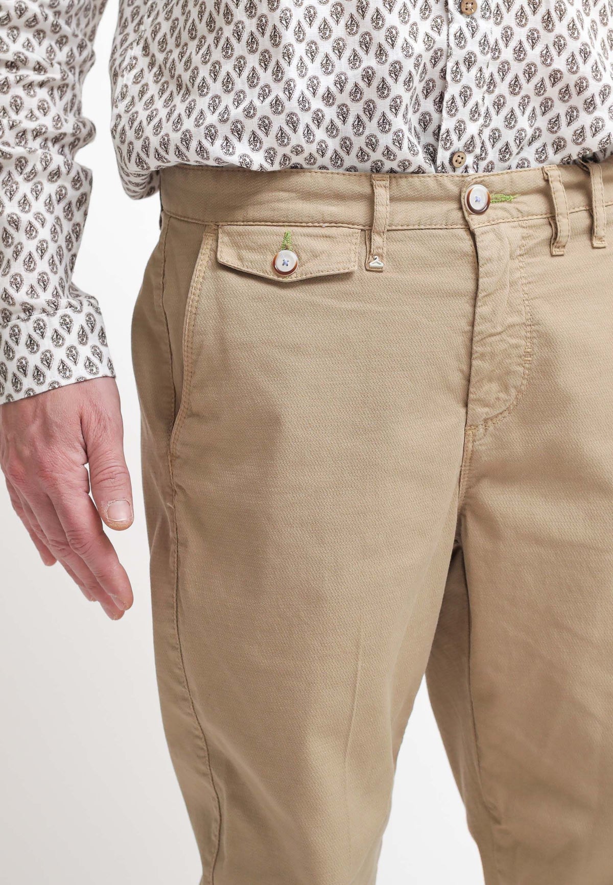 Chinos Slim Uomo - Coloniale — 2