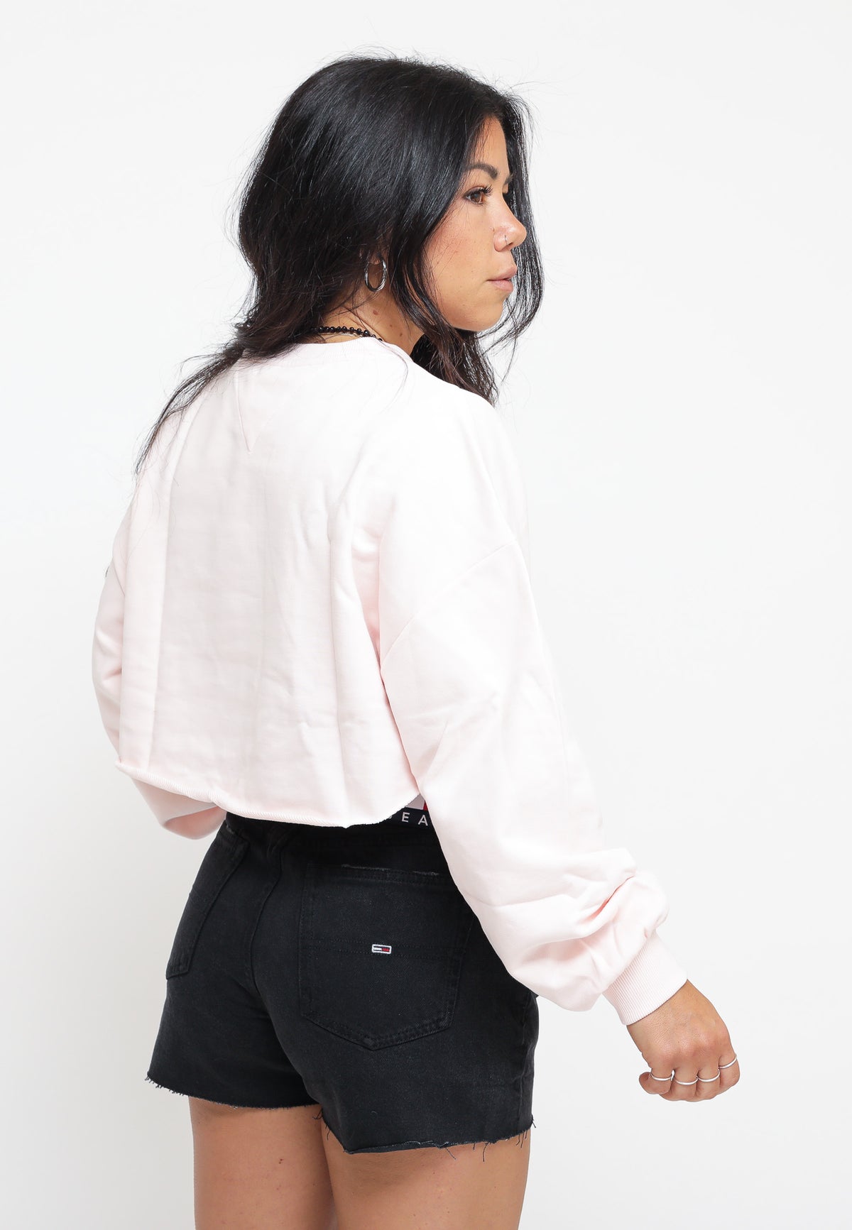 TJW Ultra Crop TJ Ath Crew - Pink — 4