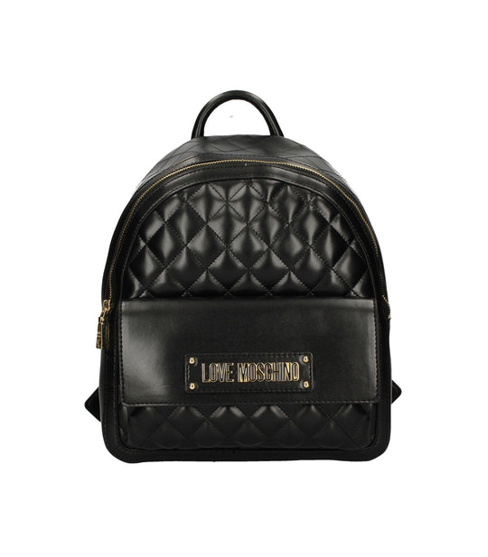 Borsa Quilted Nappa Pu - Nero