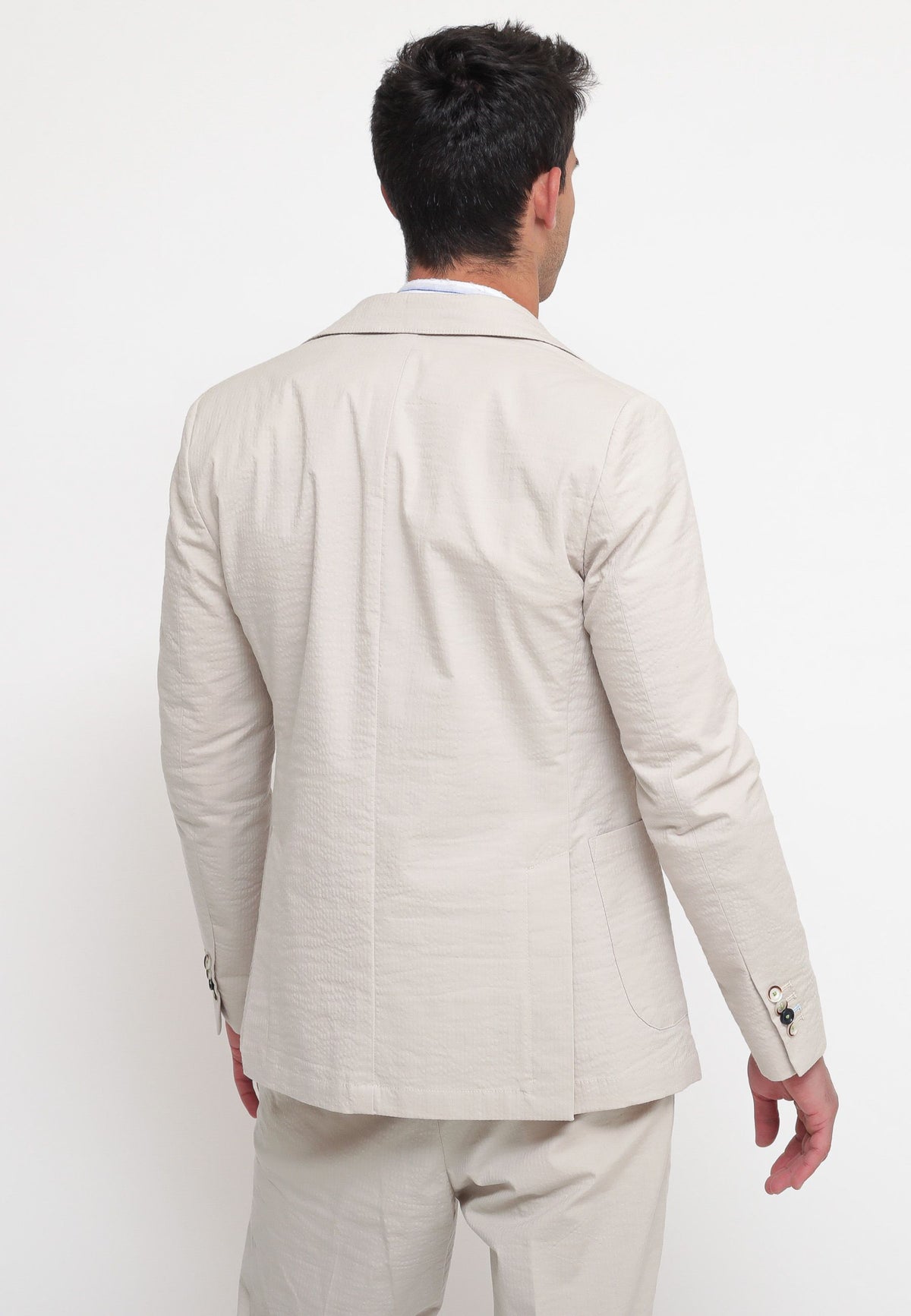 Embossed Jacket - Sand — 4