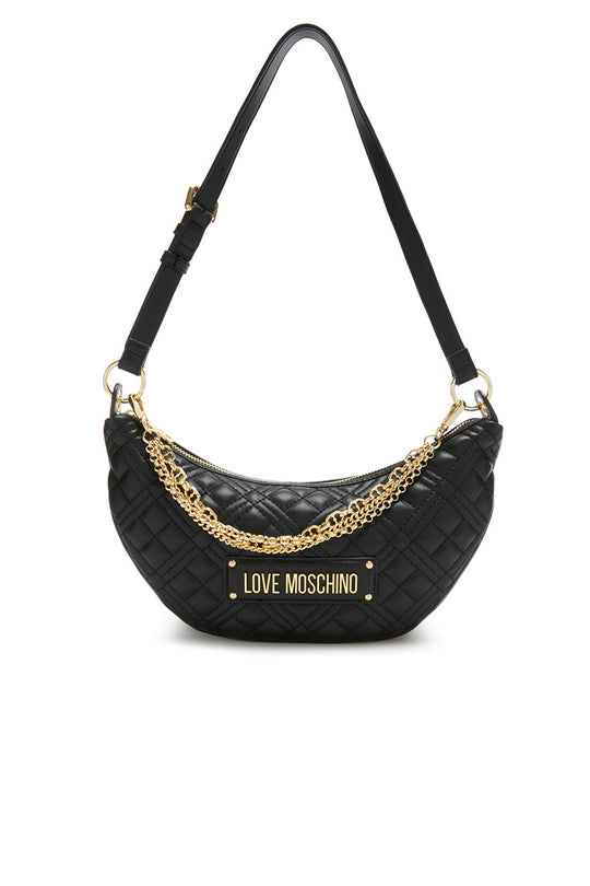 Borsa Pu Quilted - Nero