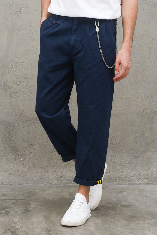 Pantalone Over - Blu