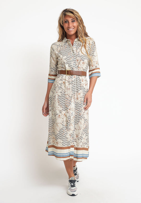 Chemisier 100%vi - Burro