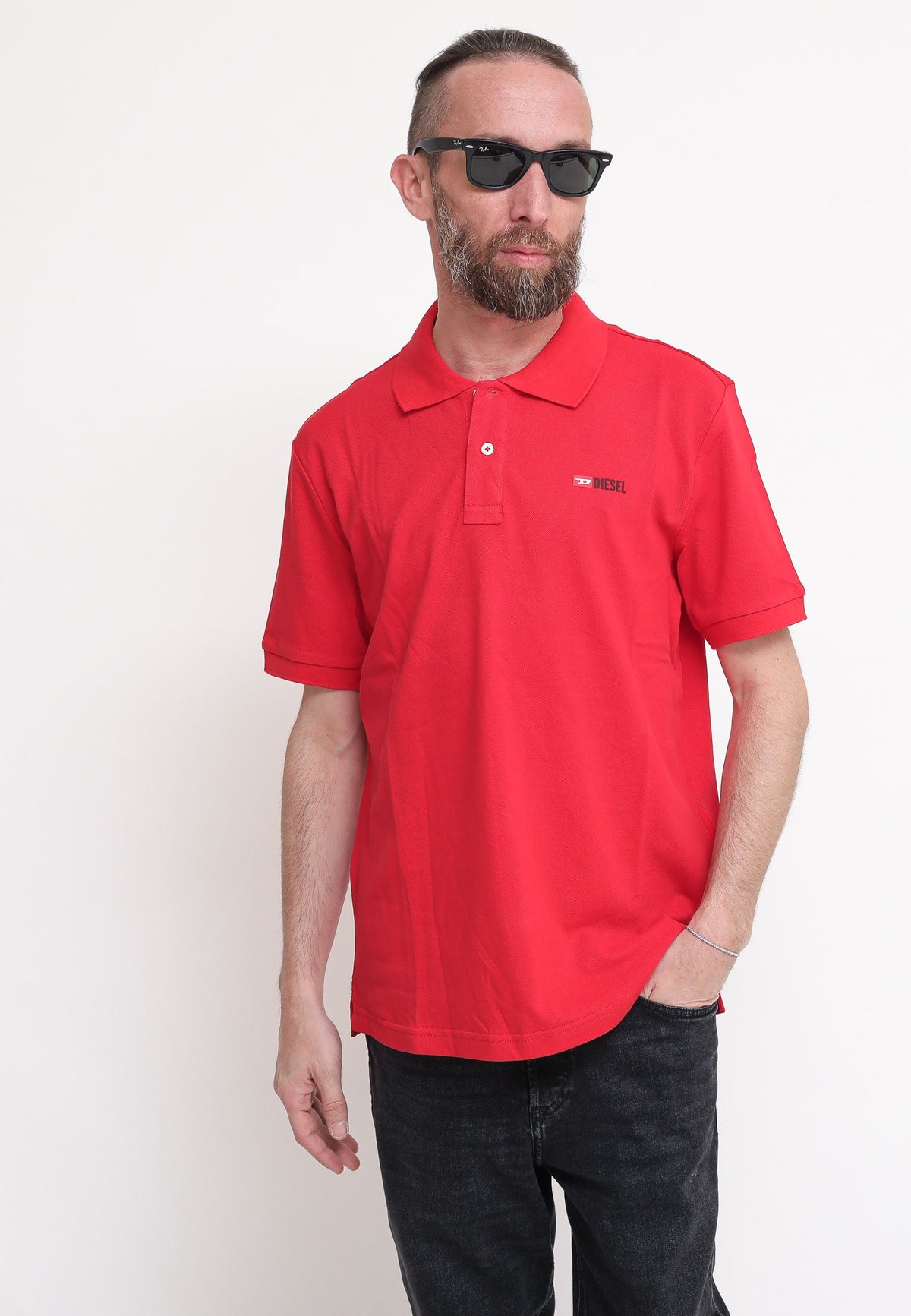 T-Smith-Div Polo Shirt - Red — 1