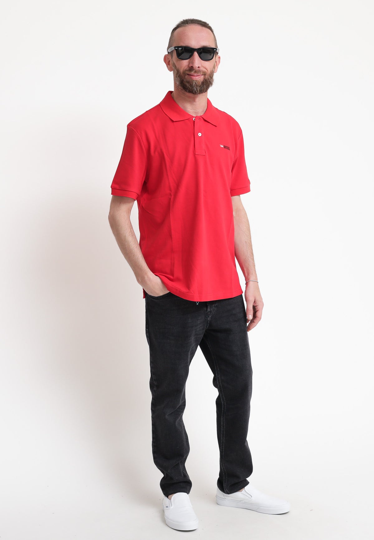 T-Smith-Div Polo Shirt - Red — 4