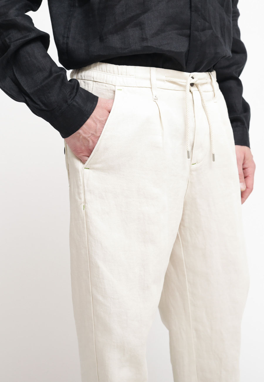 Pantalaccio Misto Lino - Panna — 2