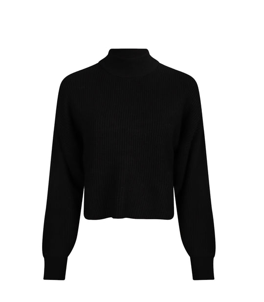 Open Back Knit - Black