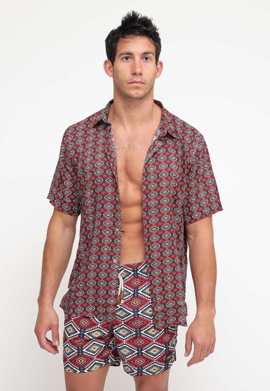 Camicia Bowling Fantasia