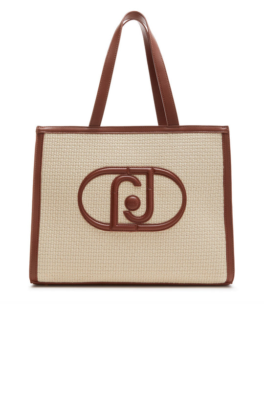 L Tote - Coffee Milk