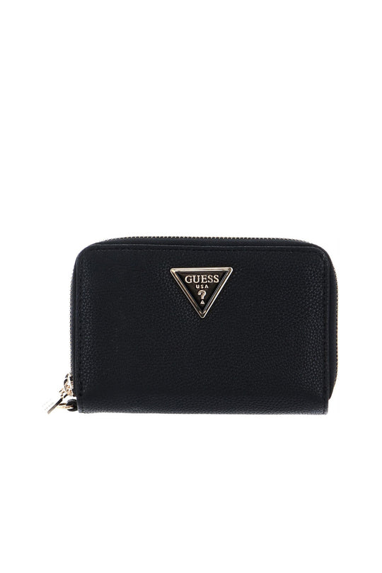 Meridian Slg Medium Zip Around - Black