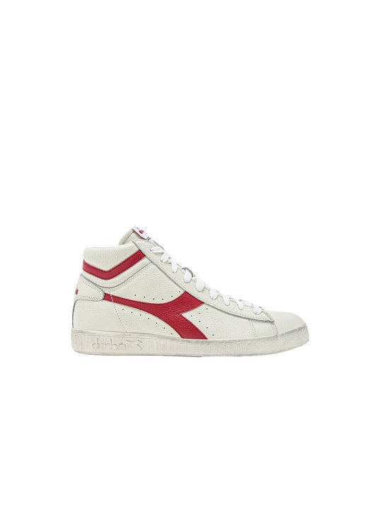 Game L High Waxed - White/Red Pepper