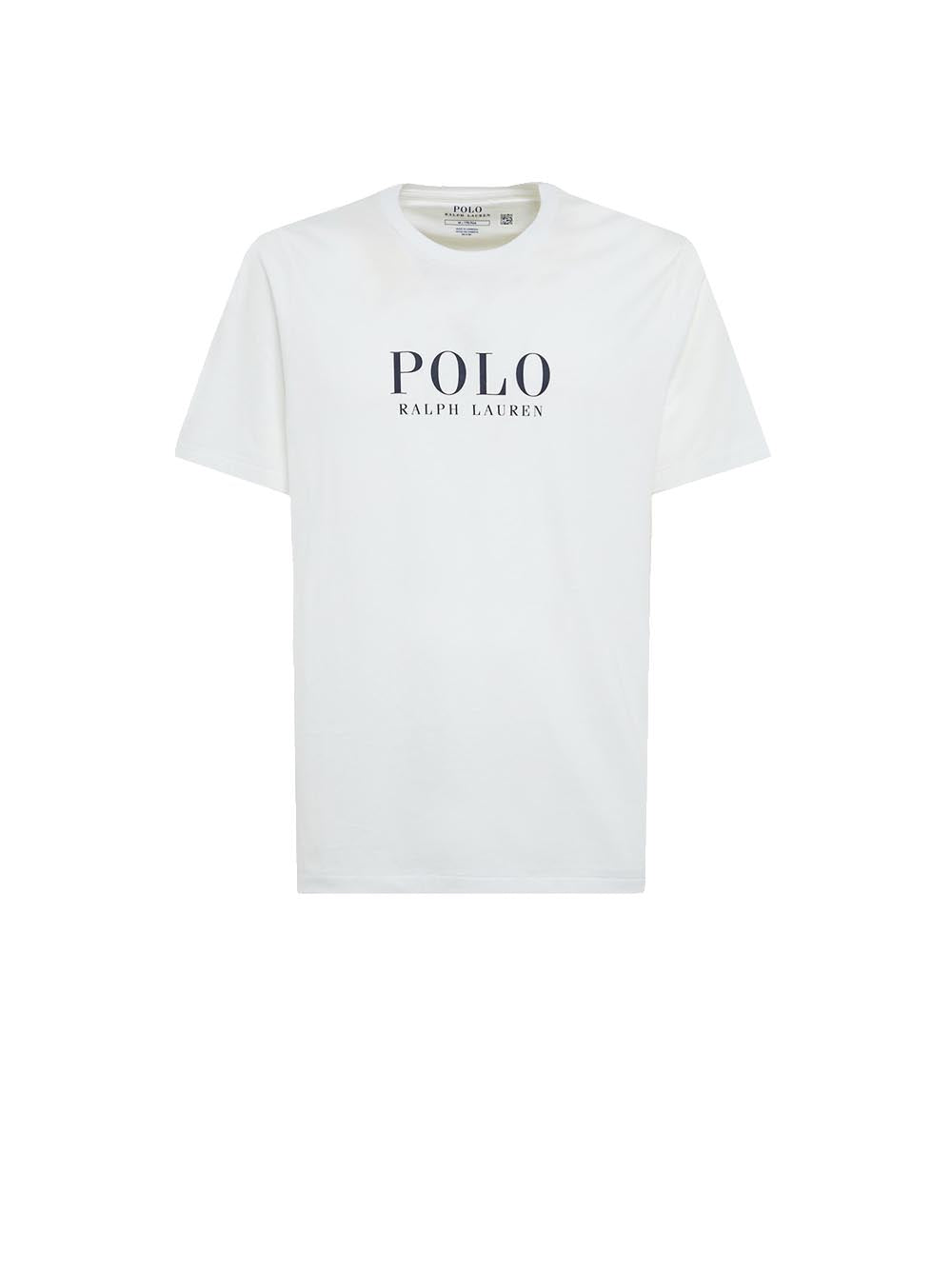 S/S Crew Sleep Top - White — 1