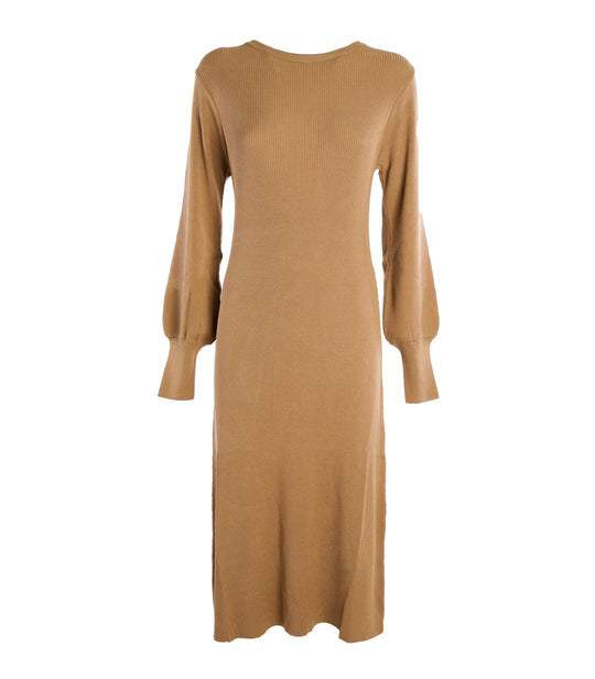 Abito Maniche Palloncino - Toast