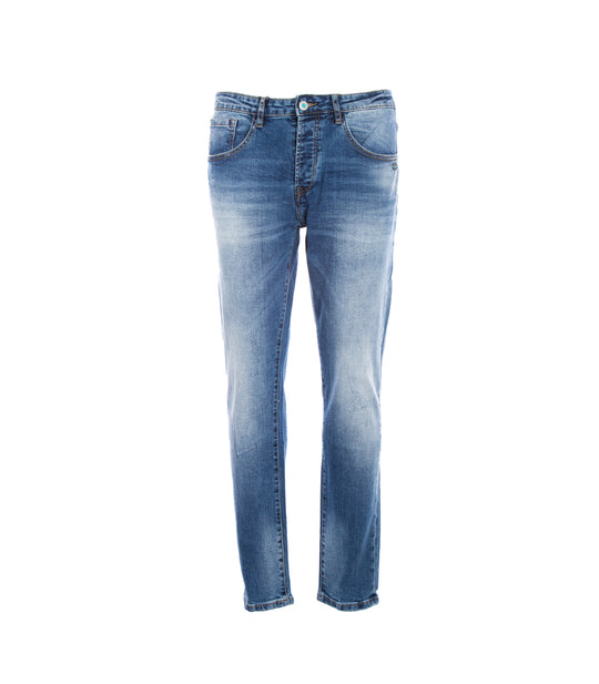 Jeans Uomo Slim - Colore Unico
