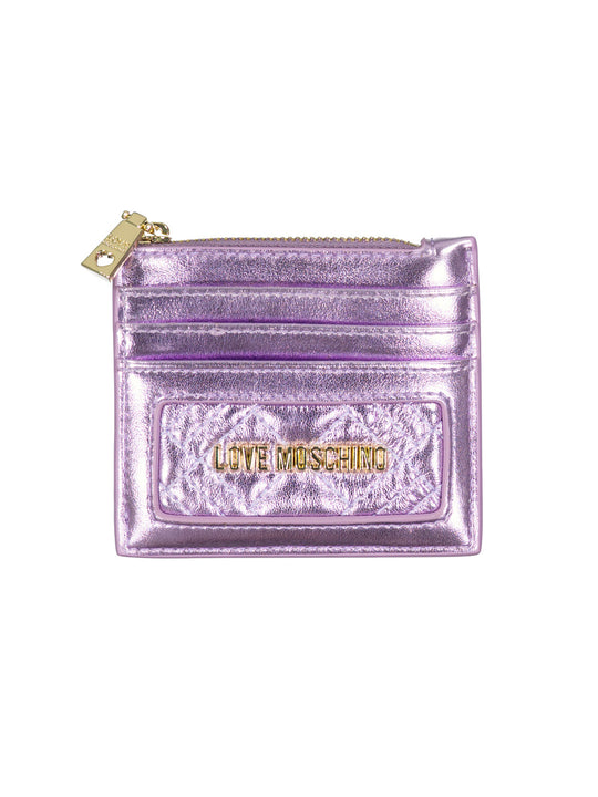 Portafoglio Quilted Pu - Lavanda Laminato