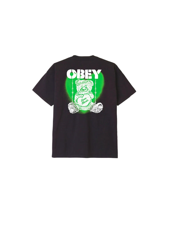 Obey Love Hurts - Off Black