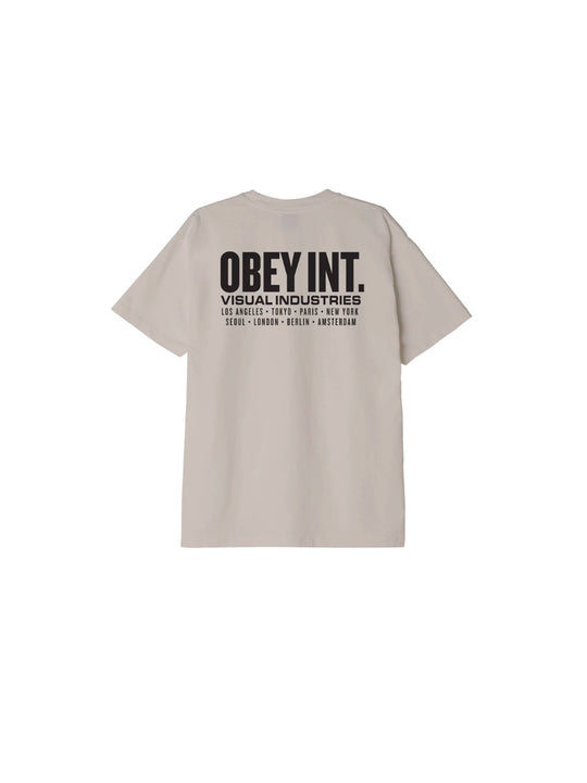 Obey Int. Visual Industries - Silver Grey