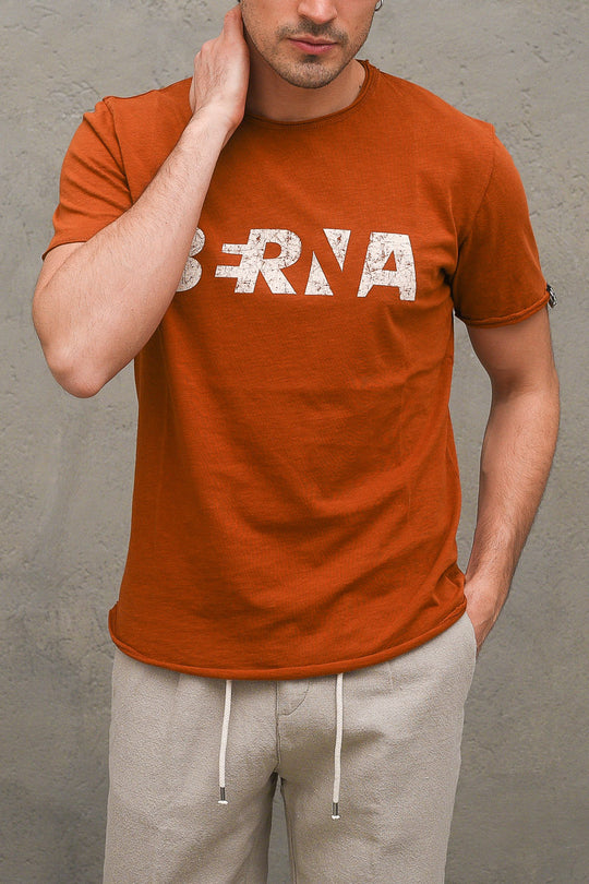 T-Shirt MM Sw Fiamm - Albicocca