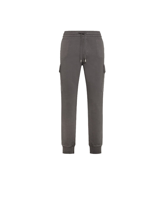 Cargo Pant Garment Dye Cotton FL - Inchiostro