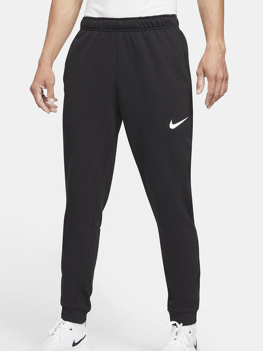 Nike Dry Pantaloni fitness Dri-FIT affusolati in fleece - Nero