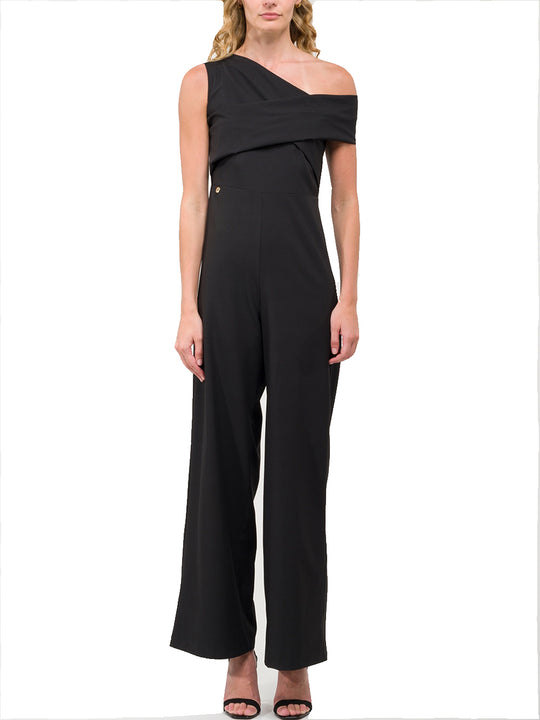 Tuta Incrocio Sblusato - Nero