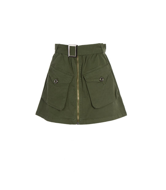 Minigonna Donna - Militare