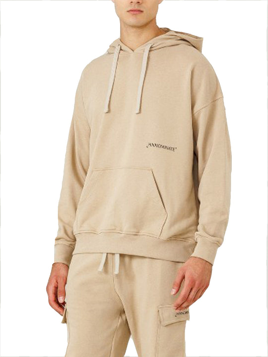 Felpa Cappuccio - Nocciola