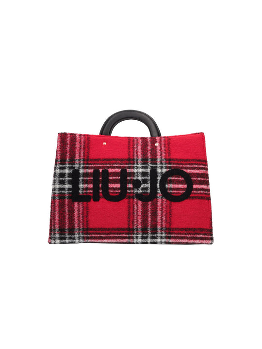 Liu Jo Brionia - M Tote - Tartan Rosso