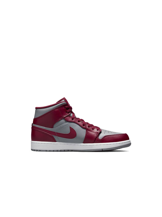 Air Jordan 1 Mid - Cherrywood Red White