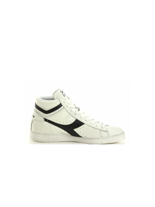 Game L High Waxed - White/Black