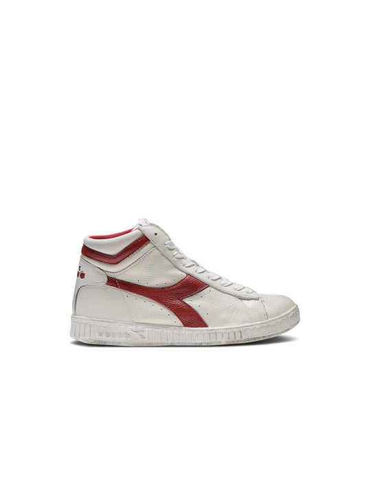 Game L High Waxed - White/Red Pepper