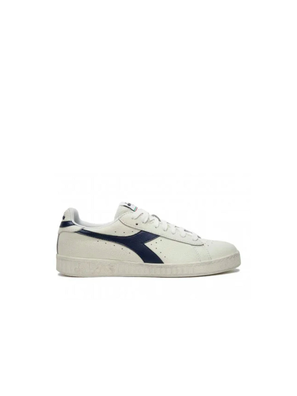 Game L Low Waxed - White/Black — 1