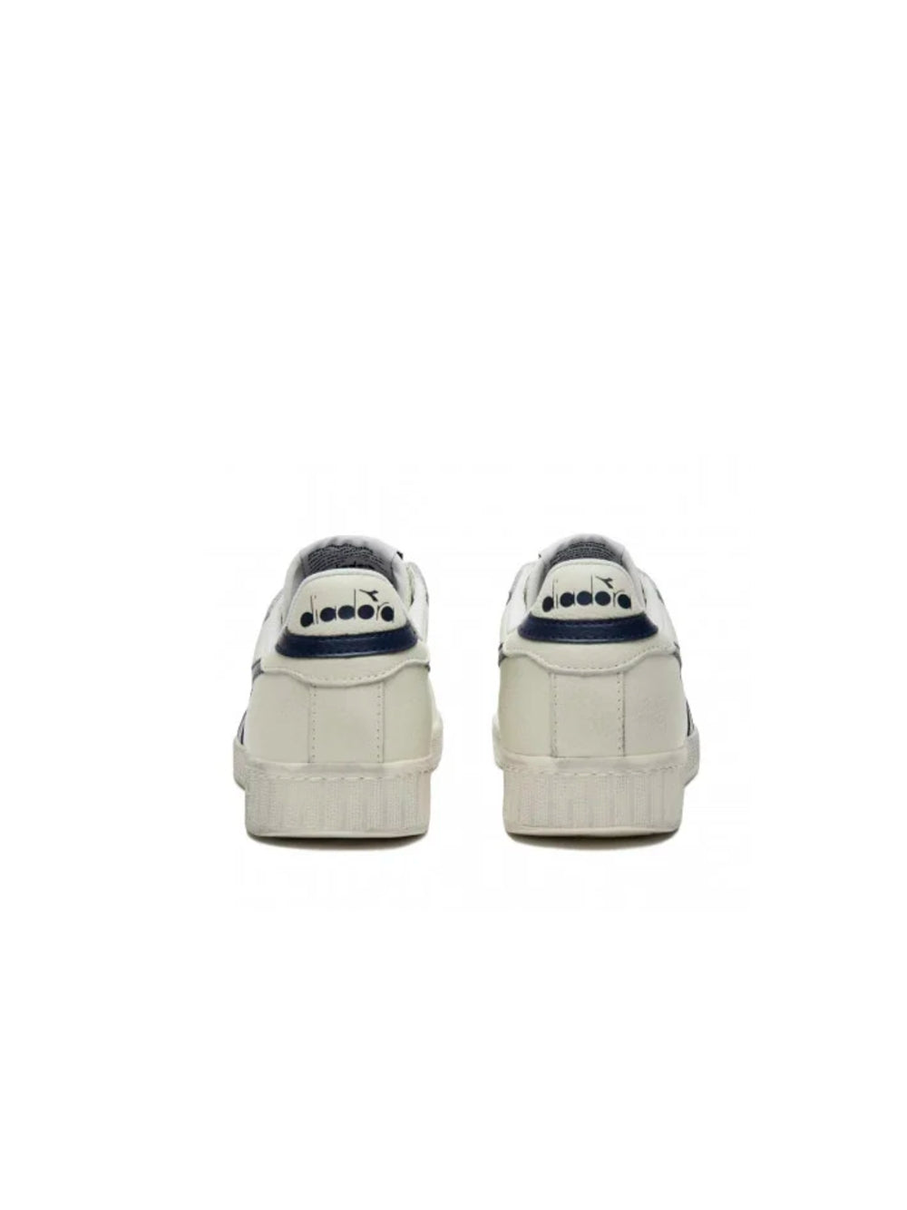 Game L Low Waxed - White/Black — 2