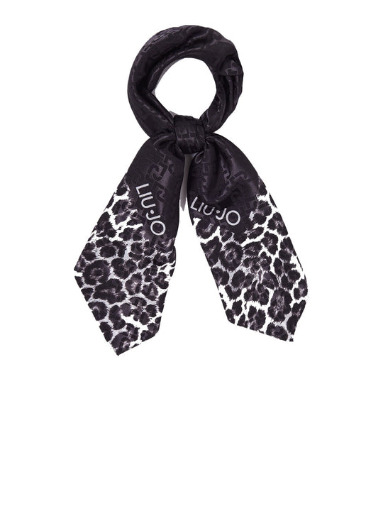 ECS Foulard Logo Animalier - Nero