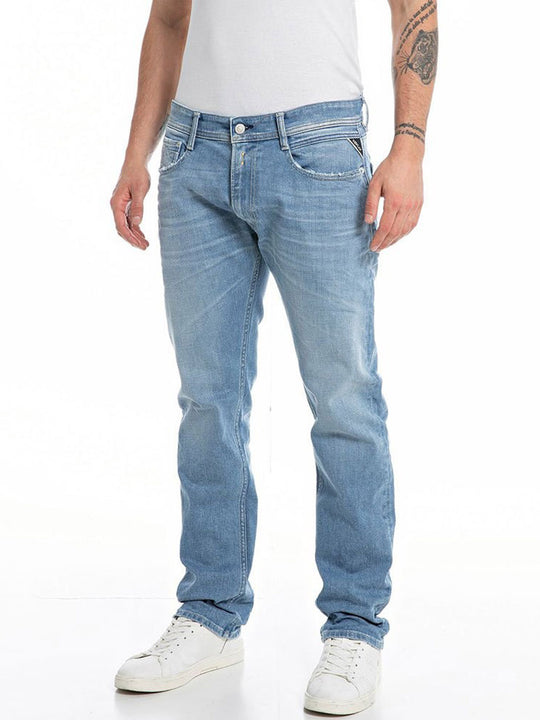 Indigo Stretch Denim - Deep Blue