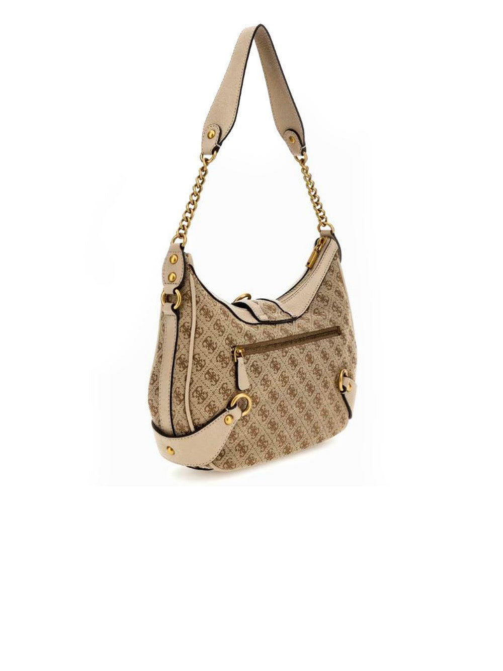 Guess Gloss Vintage Hobo Latte Logo Nude Beige Donna » Chemise Imola