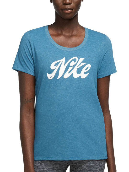 Nike Dri-Fit Women's Tee - Industrial Blue