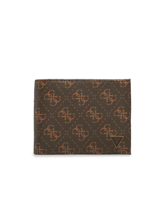 Vezzola Smart Billfold W SF W CP - Brown/Mustard