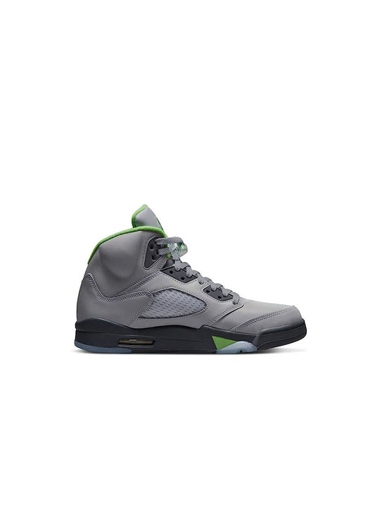 Air Jordan 5 Retro - Silver Green Bean Flint Grey