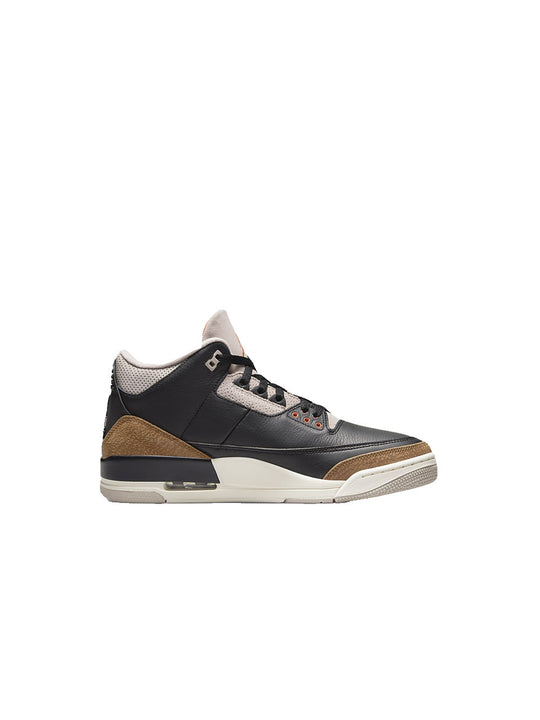Air Jordan 3 Retro - Black Rush Orange Fossil Stone