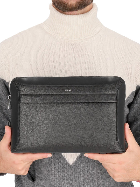 Pochette Vera Pelle Toppoch - Black