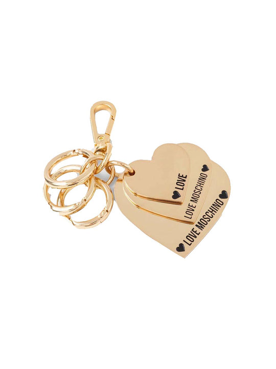 Metal Logo Keychain - Oro