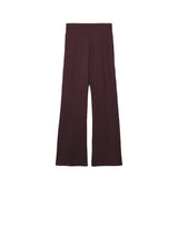Flared Trousers - Dark Brown
