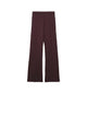 Flared Trousers - Dark Brown