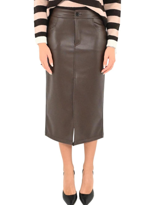 Gonna Ecopelle - Moro