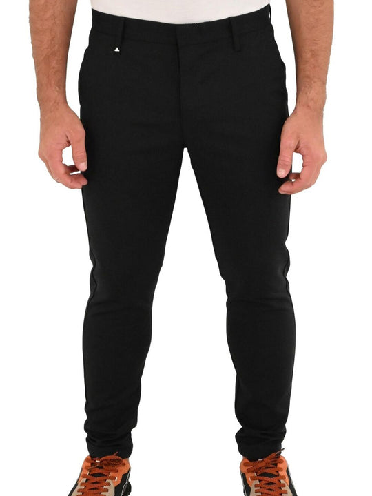 Berna M Pantalone Chinos Tecnico - Nero