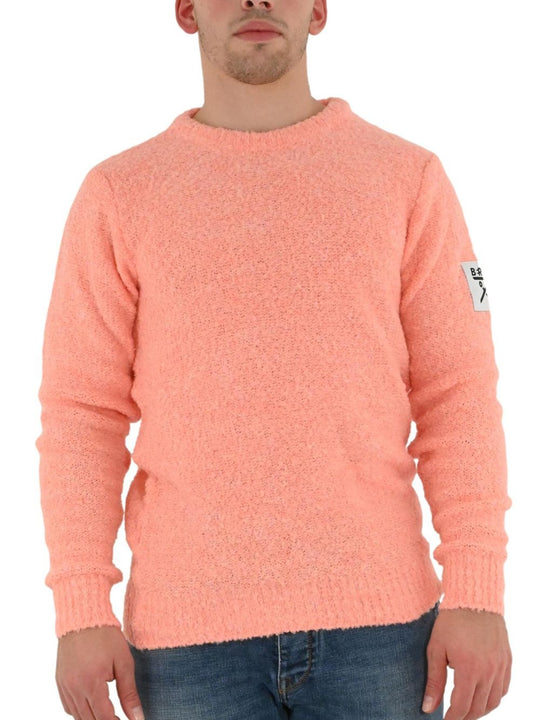 Berna M Girocollo Rasato Rov. - Rosa