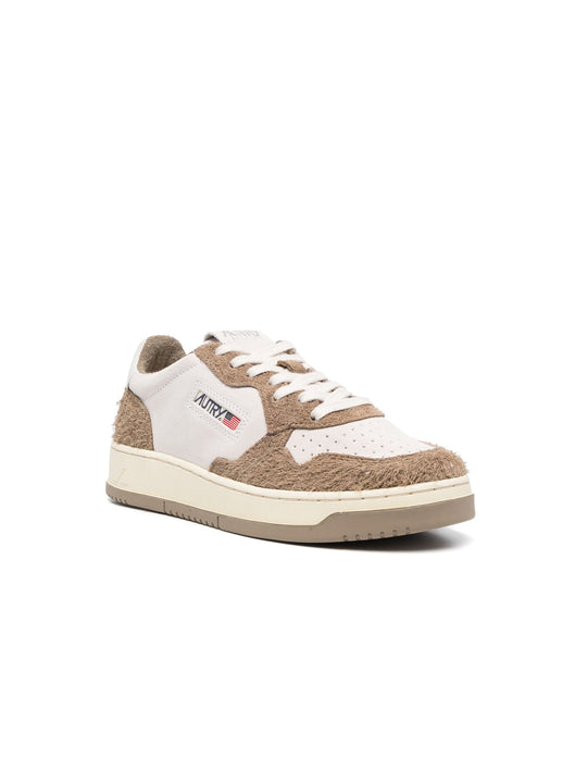 Autry 01 Low Man - Suede/Hair Mud