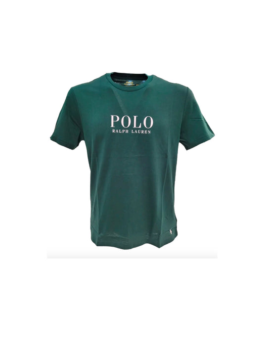 S/S Crew Sleep Top - Hunt Club Green