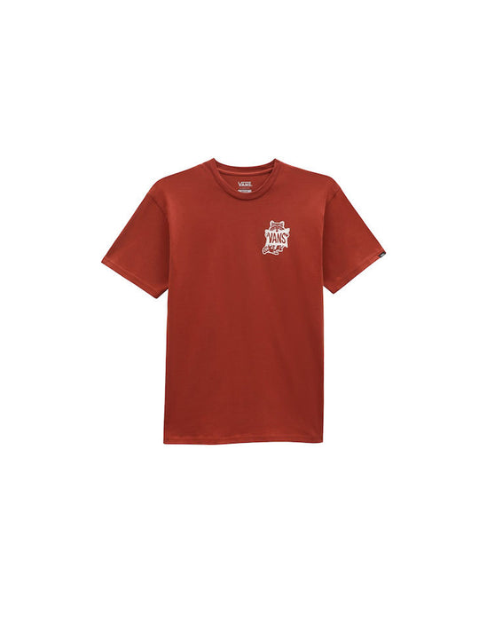 Racoon Sing SS Tee - Burnt Henna